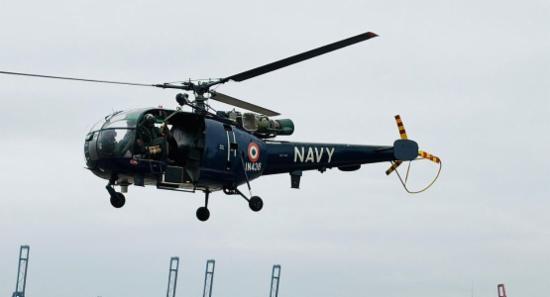 2 Indian Chetak Helicopters Deployed